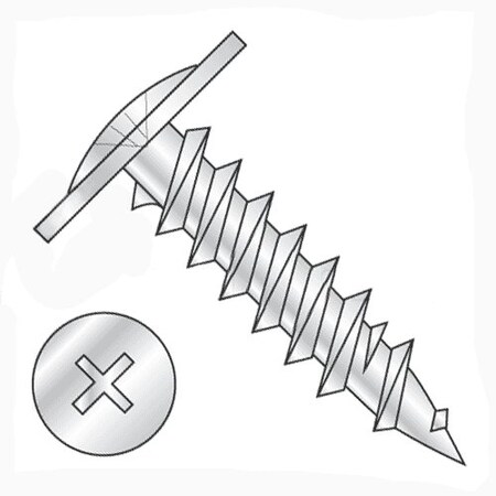 Newport Fasteners Drywall Screw, #8 x 9/16 in, Steel, Truss Head Phillips Drive, 6700 PK 564172-6700